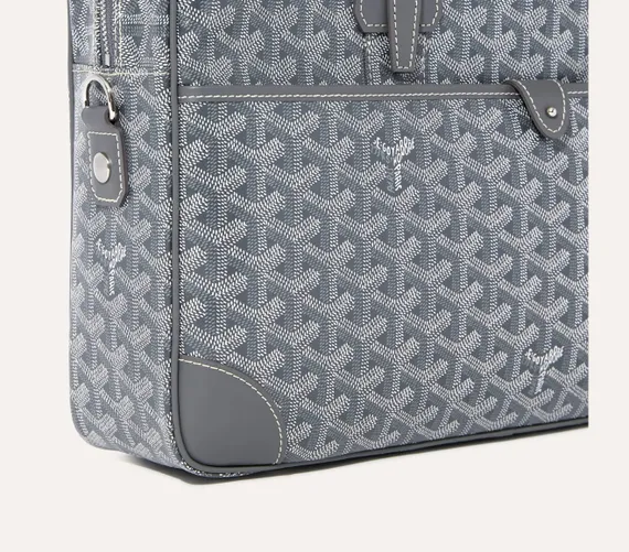 Портфель GOYARD Ambassade MM, серый