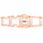 Краб для волос 10,5 см, перламутровый, розовый, MONTE VITA, 457014