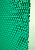 КОВРИК- ДОРОЖКА VORTEX ПВХ ZIG-ZAG 5 НА ПРОТИВОСКОЛЬЗЯЩЕЙ ОСНОВЕ 0,9Х1М ЗЕЛЕНЫЙ 22155