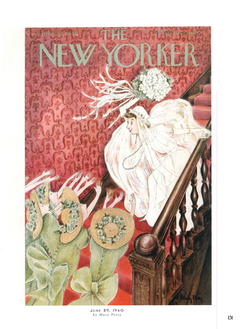 Постер журнала The New Yorker 29-06-1940, односторонний
