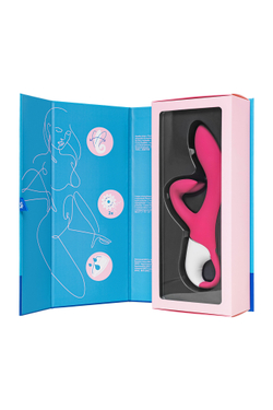 Нереалистичный вибратор Satisfyer Embrace me, красный