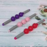 Массажер для тела Sportage «Perfection» универсальный (3 ролика) 41*5.5 см, микс цветов