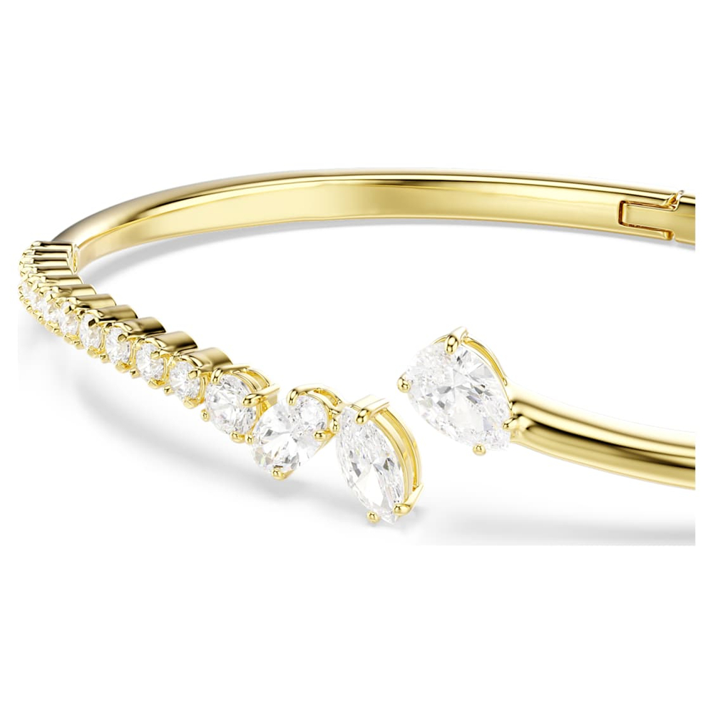 MESMERA:BANGLE OPEN WHI/GOS L