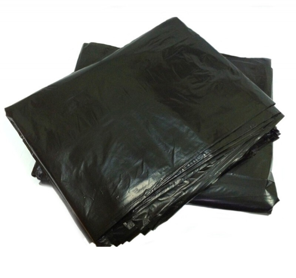 Мешки мусорные в пластах 120 л 50х110см 40 мкм (50/200шт)