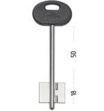 Заготовка сувальдного ключа 10877 МЕТТЭМ MET3DP