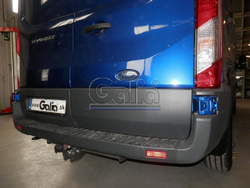 Фаркоп оцинкованный Galia F125C для Ford Tourneo 2013-, Ford Transit 2013-(паспорт и сертификат в комплекте)(без электрики)