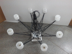 Подвесной дизайнерский светильник  Lightweight by Foscarini (черный)