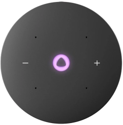 Умная колонка Yandex Станция Мини 3 Алиса серый 12W 1.0 BT/Wi-Fi (YNDX-00027GRY)