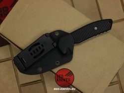 Нож фикс Wilderness - рукоять черный G10