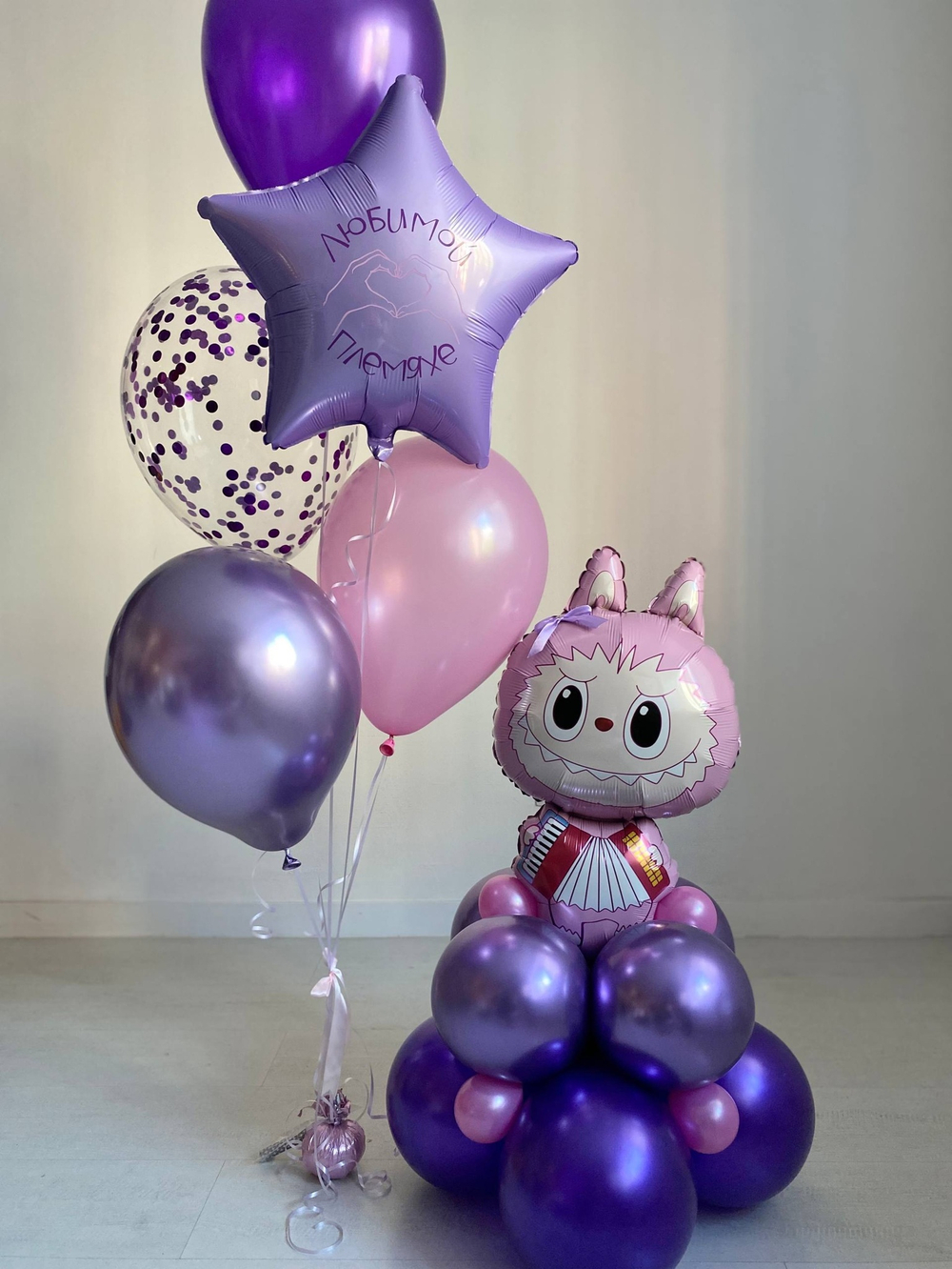 Воздушные шары Лабубу №3590