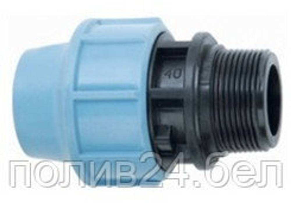 Муфта ПЭ 32 х 3/4" НР