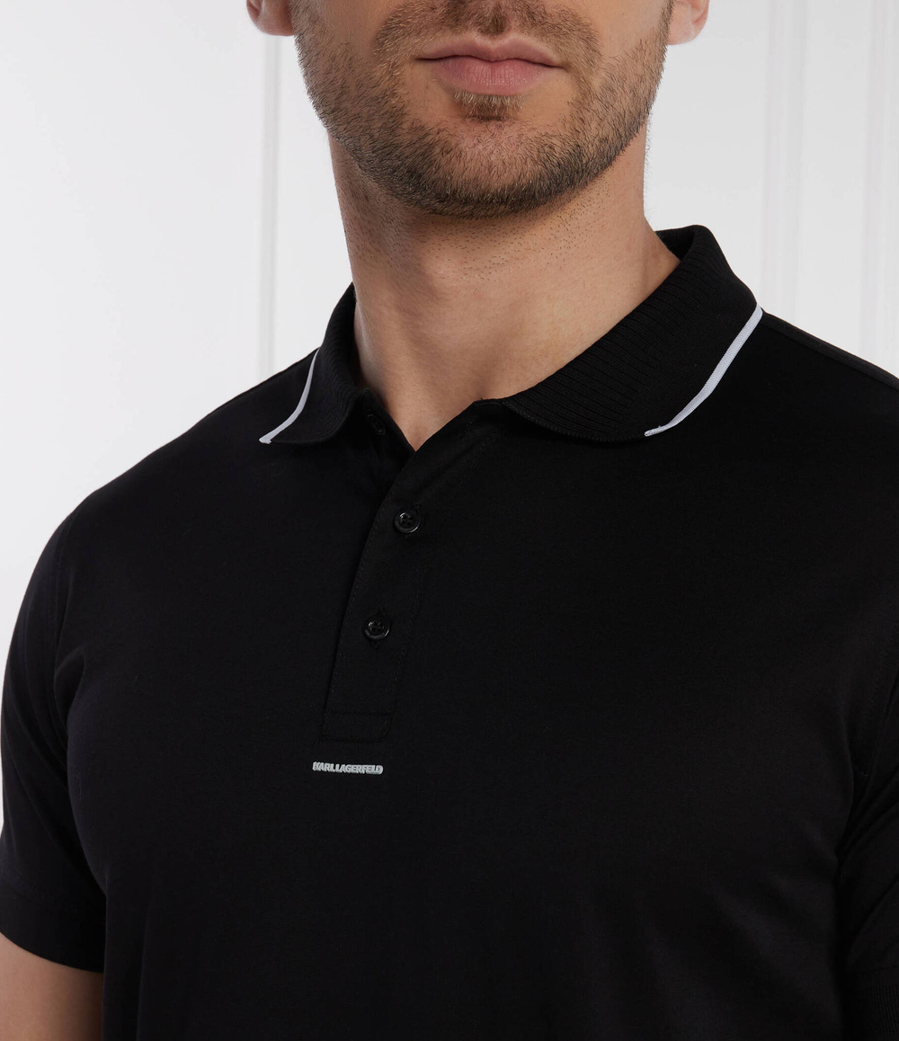 Поло Karl Lagerfeld - черный(745002 542200)