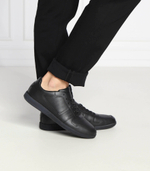 Кожаные кроссовки low top lace Calvin Klein - черный(HM0HM00471)