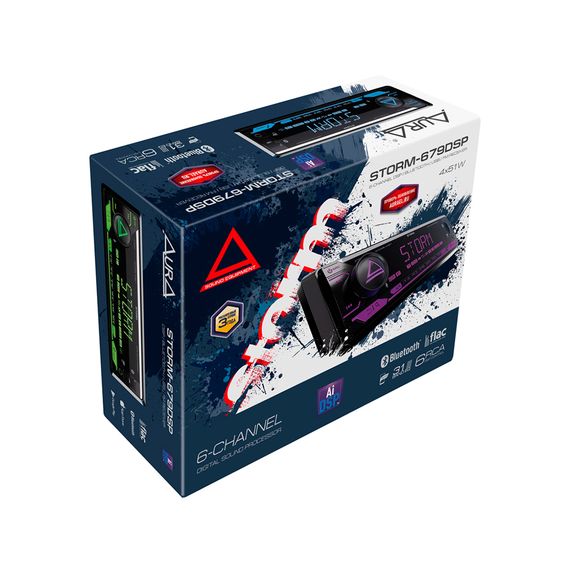 AURA STORM-679DSP Ai DSP 3RCA