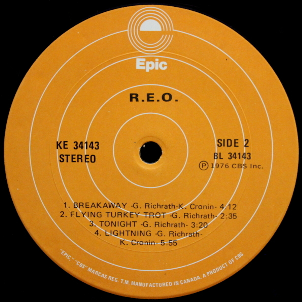 REO Speedwagon / R.E.O. (LP)