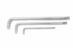 Вороток Г-образный с накаткой 250мм, 3/8'' RockForce##Rock FORCE RF-8153250