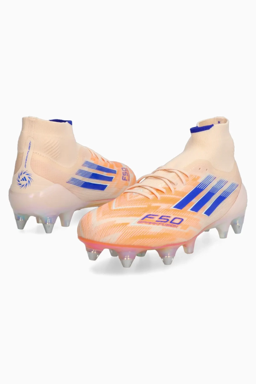 Бутсы adidas F50 Elite Mid SG для женщин - оранжевый