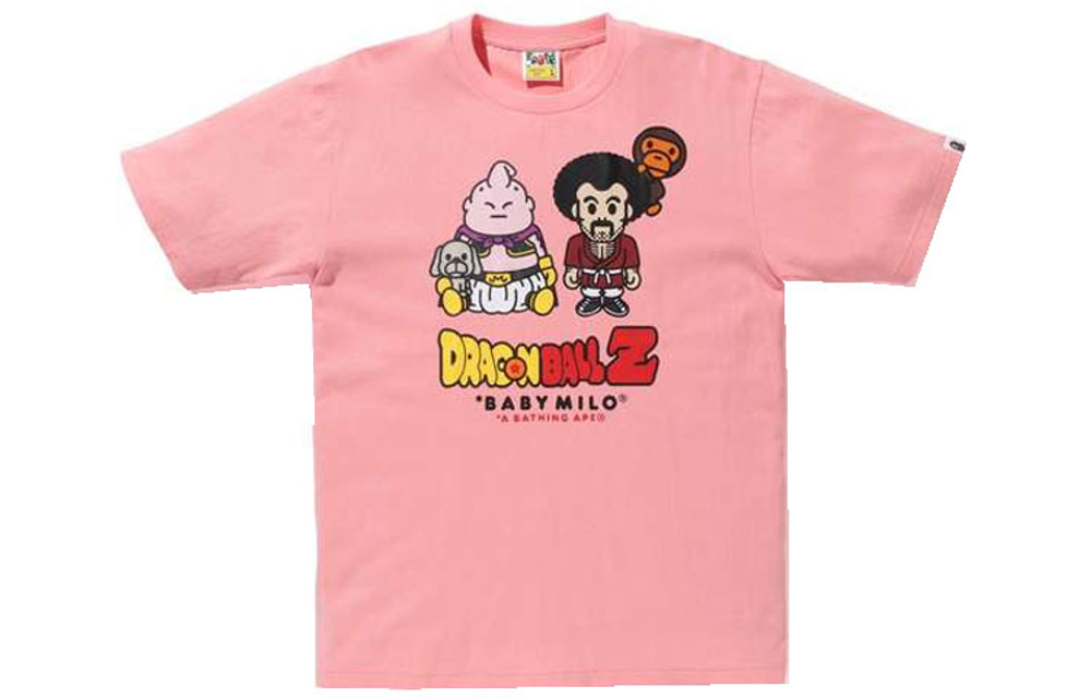 A Bathing Ape X Dragon Ball Z Majin Buu Mr Satan Baby Milo Tee