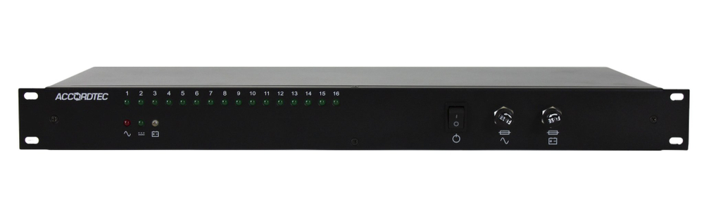 ББП-80хv.16 RACK 1U Источник вторичного электропитания AccordTec