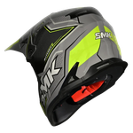 Шлем SMK ALLTERRA MAVERIX, цвет серый/желтый (XL)