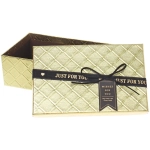 Коробка подарочная «Лучшие моменты» 19*12*6,5 см, Золото