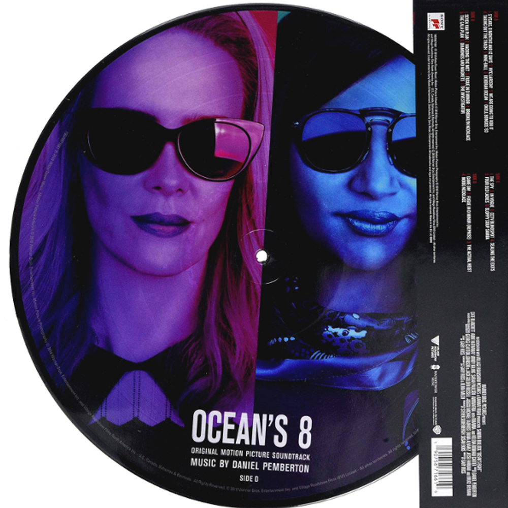 Soundtrack / Daniel Pemberton: Ocean's 8 (Picture Disc)(2LP)