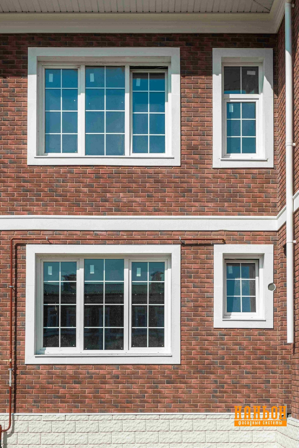 Навесной декоративный камень Каньон, коллекция Клинкер