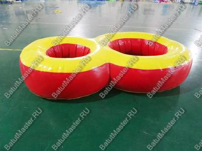 Надувной водный аттракцион "Водная восьмерка" 2,1*1,3*0,6 м