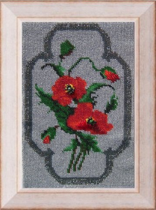 "Маки"-019ЦВ вышивка