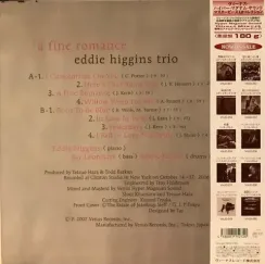 Eddie Higgins Trio – A Fine Romance - Hyper Magnum Sound LP