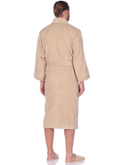 МИШЕЛЬ САЙЛИНГ бежевый мужской  халат Maison Dor