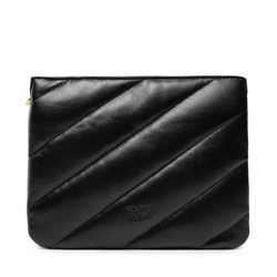 SMALL TWINS BAG MAXI QUILT – black