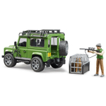 Внедорожник  Land Rover Defender с фигуркой и собакой