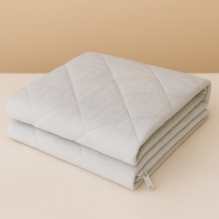 Стеганый чехол на подушку хлопок, бязь