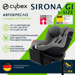 Детское автокресло Cybex Sirona Gi i-Size