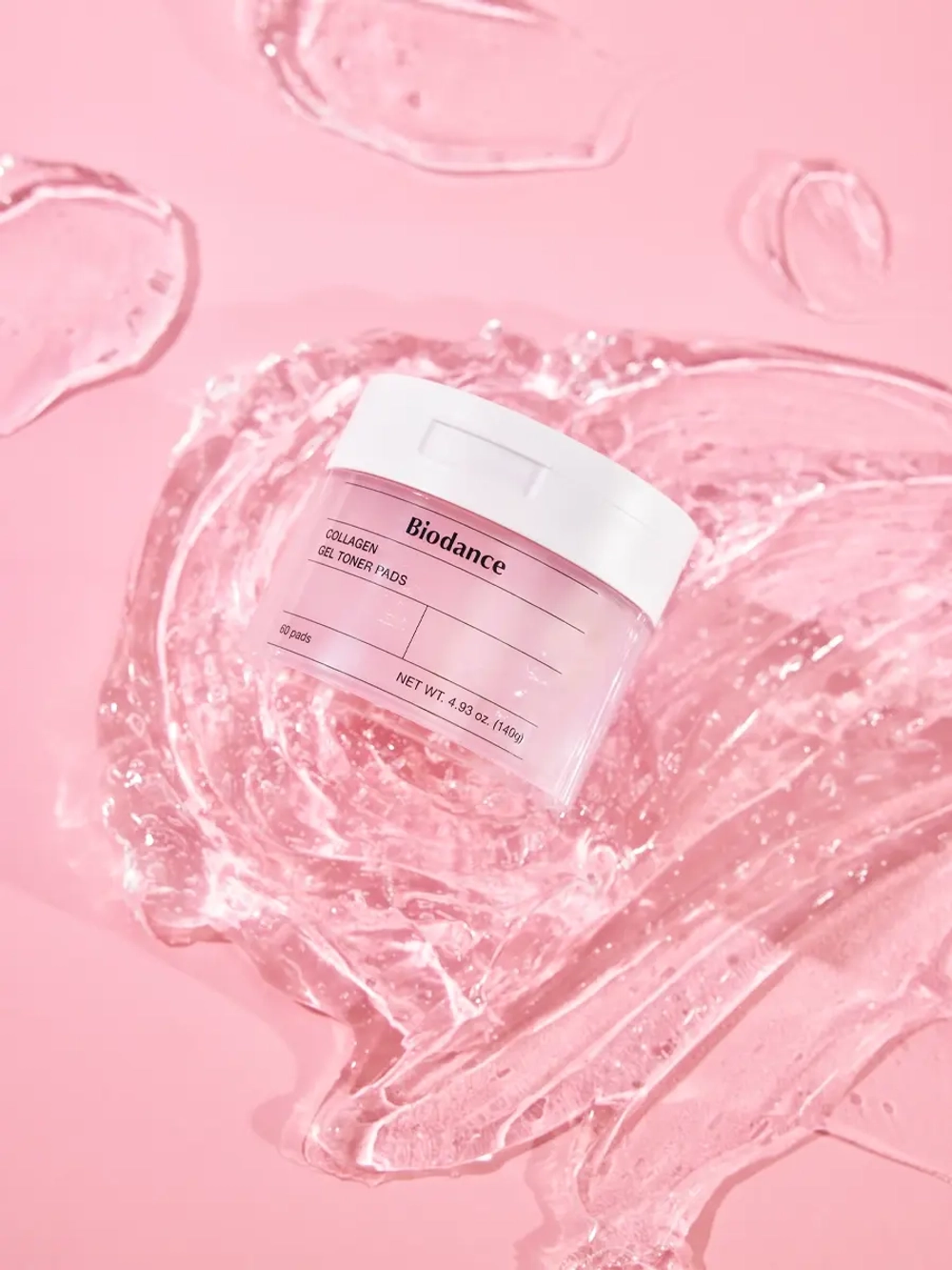 Biodance Увлажняющие гелевые тонер-пэды с коллагеном и пептидами Collagen Gel Toner Pads 60 шт