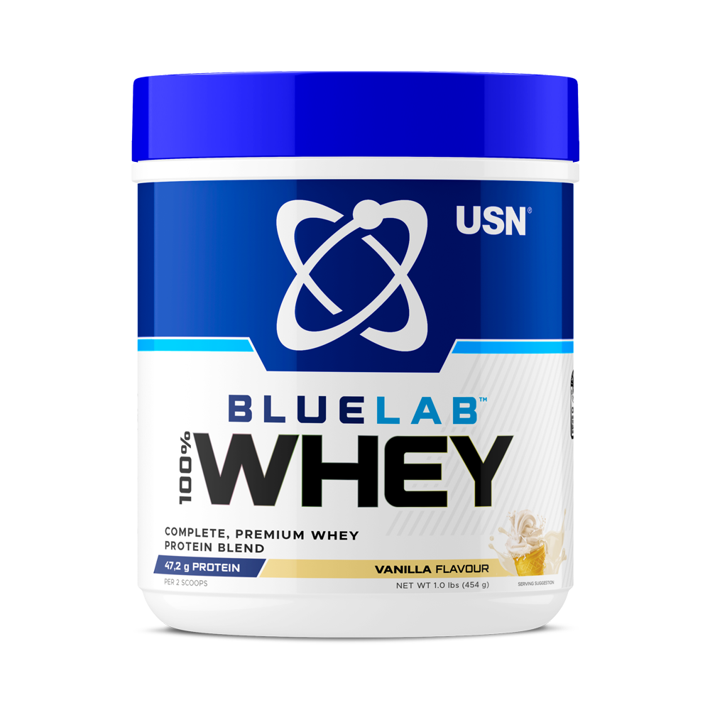 USN BlueLab 100% Whey Protein 454 грамм , Сывороточный протеин