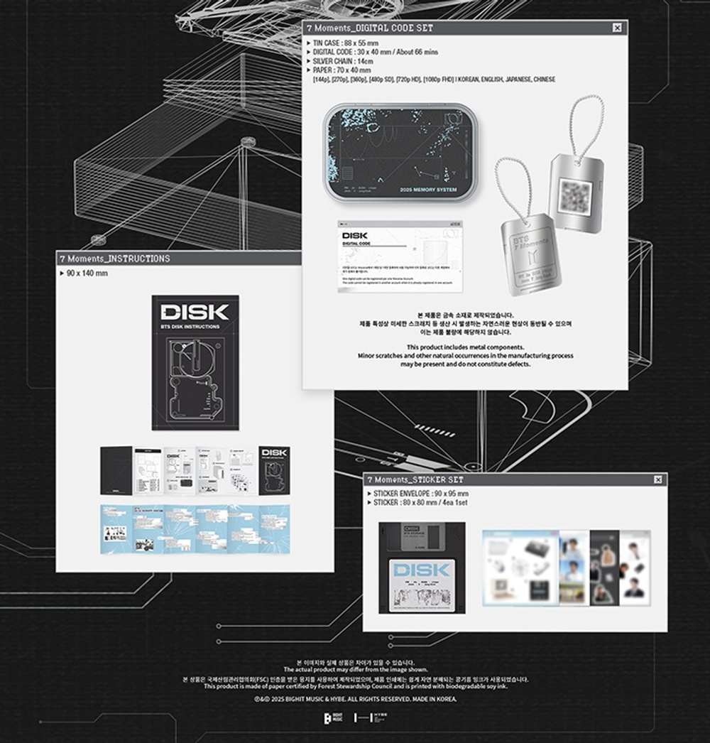 BTS - BTS 7 Moments (Weverse shop)