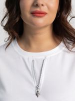 Блуза Флоя (белый) Б15539-4М LT Collection