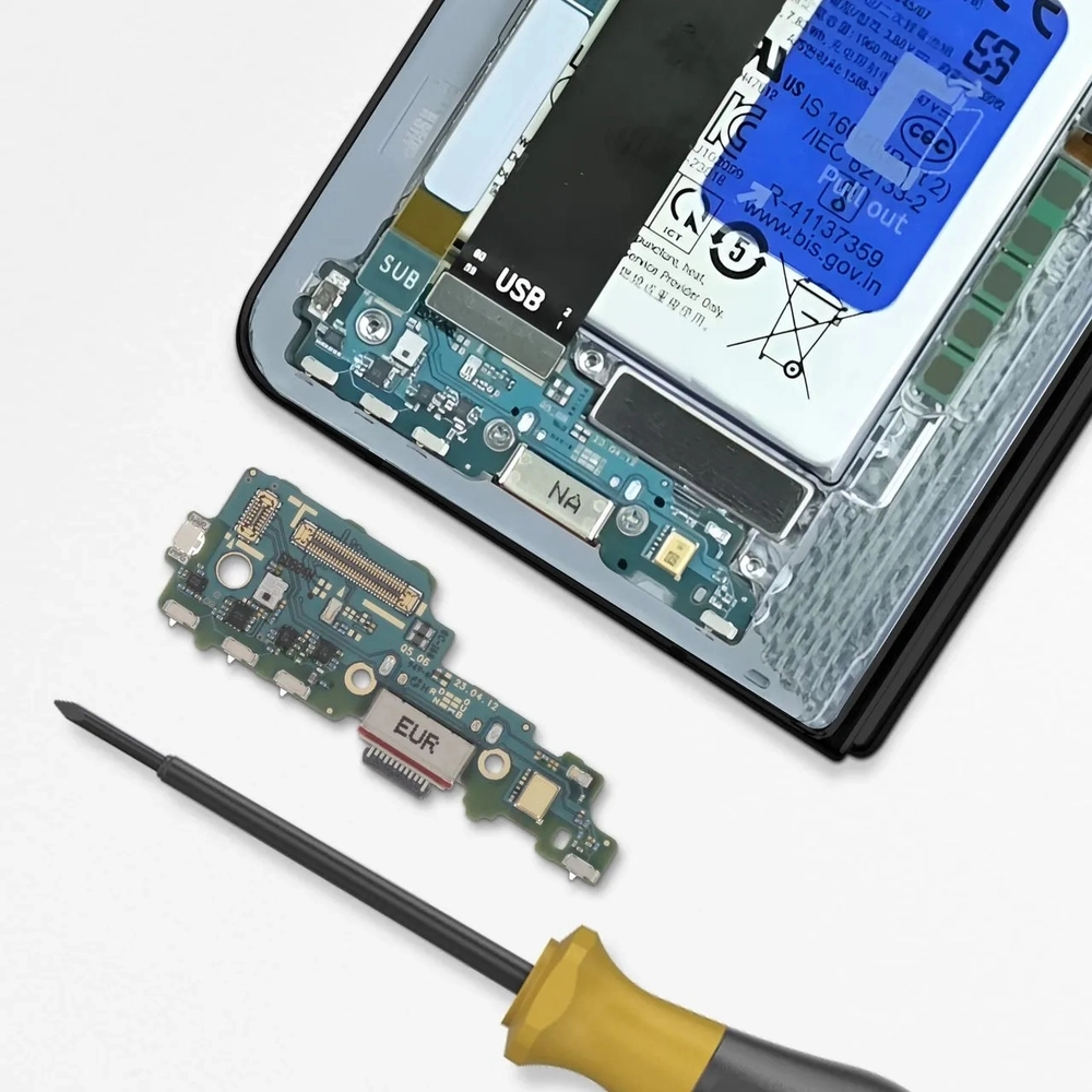 Samsung Galaxy Z Fold 5 (SM-F946B) нижняя плата зарядки (Субплата) (ORIG-SP)