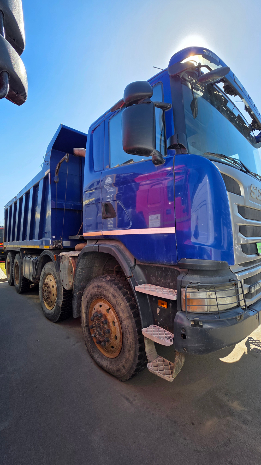Scania G 8x4 Самосвал G480 CB8X8EHZ 	(Дизельный, 12,8 л, 480 л.с., МТ)