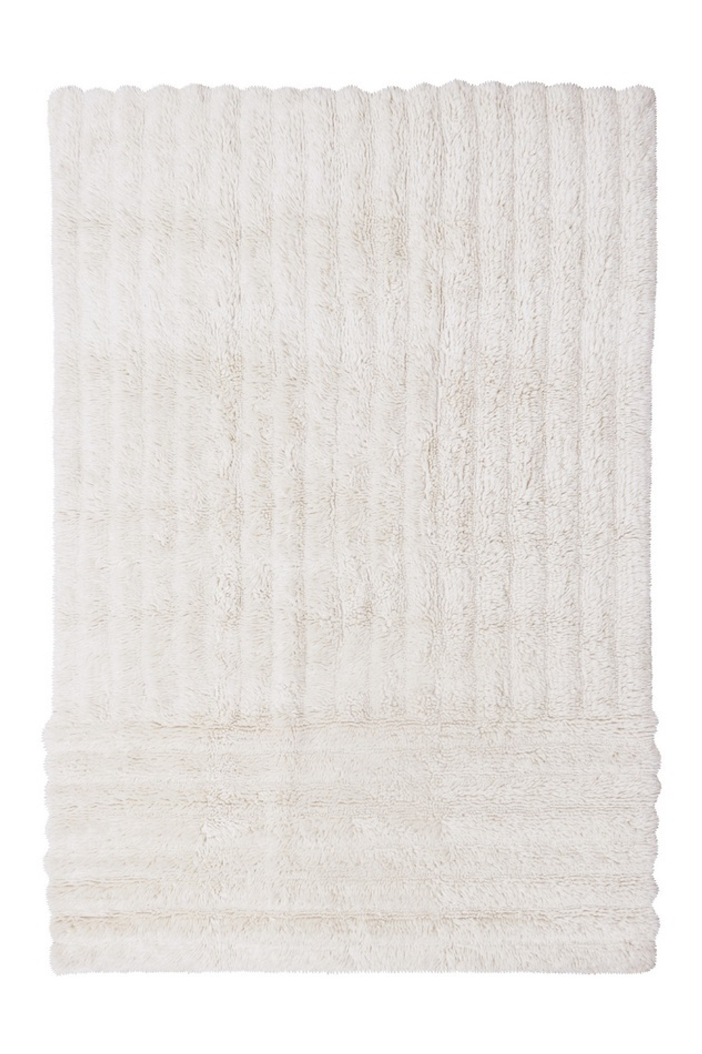 Шерстяной стираемый ковер Lorena Canals Dunes Sheep White L (240 x 170 см)