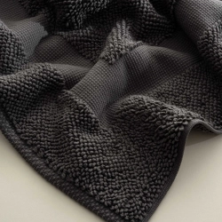 Коврик для ванной Kaia EcoCotton 50х80 | темно-серый