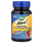 Nature's Way, Alive!®, комплекс мультивитаминов для мужчин старше 50 лет, 50 таблеток