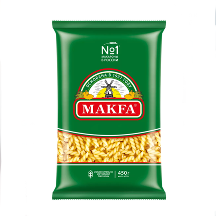 Макароны Makfa Косички 450 гр