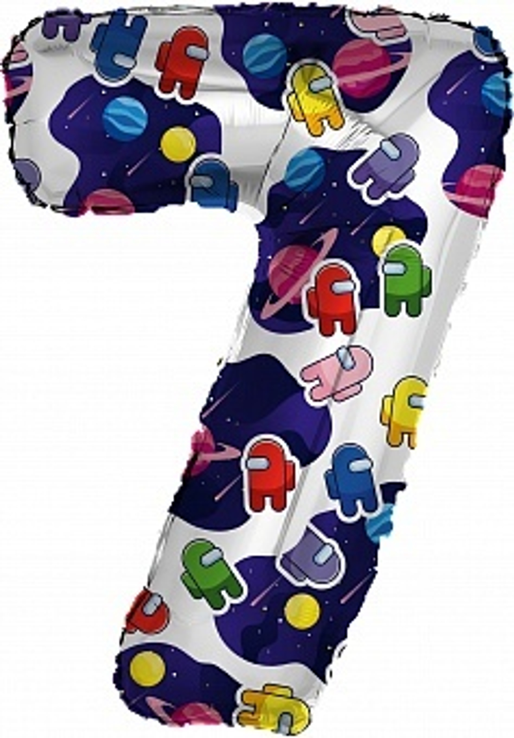 Р Цифра 7 Космонавтики 32''/81 см