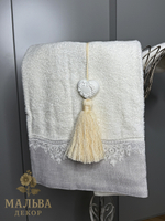 Подвесной декор-ароматизатор "Сердце с кистью Аннет" 20,3x5,4x3см Nuvole di Stoffa