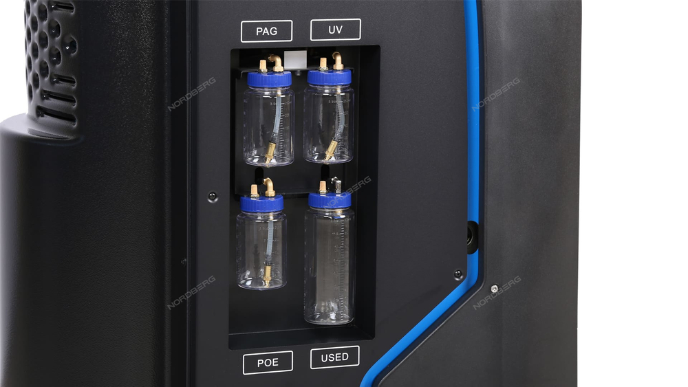 Установка автомат для заправки и диагностики автомобильных кондиционеров с принтером NORDBERG NF21