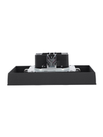 BRITE Розетка 2-местная с заземлением с защитными шторками 16А в сборе РСш12-3-БрГ графит IEK