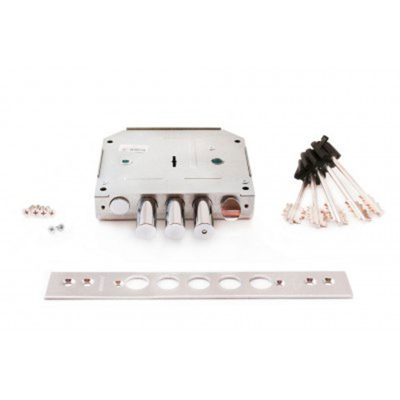 Замок Рязань врезной ЗВ 9-6 ПК.З/15 ЗЩ ЗД б/упак правый 77411